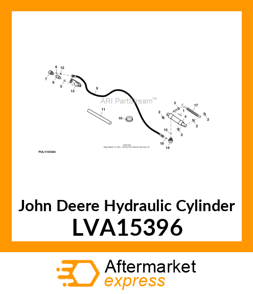 HYDRAULIC CYLINDER LVA15396