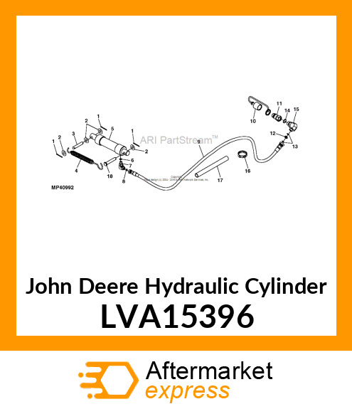 HYDRAULIC CYLINDER LVA15396