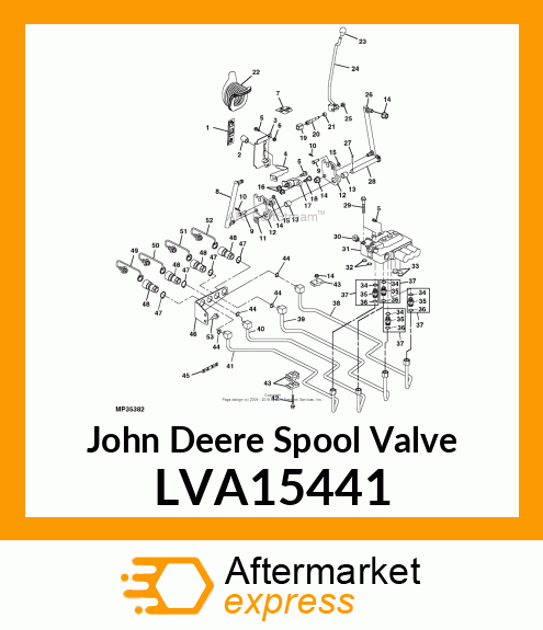 VALVE, 3 SPOOL SCV 31 LVA15441