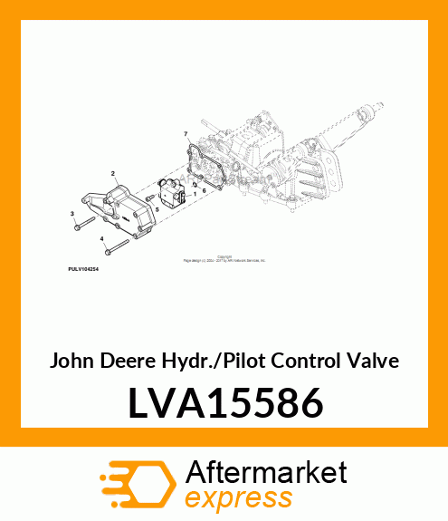 ROCKSHAFT CONTOL VALVE, HEMA LVA15586