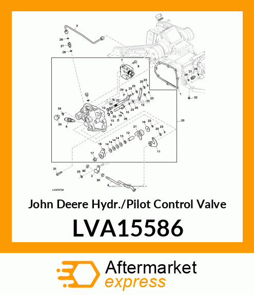 ROCKSHAFT CONTOL VALVE, HEMA LVA15586