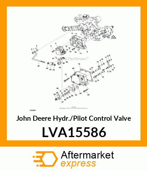 ROCKSHAFT CONTOL VALVE, HEMA LVA15586