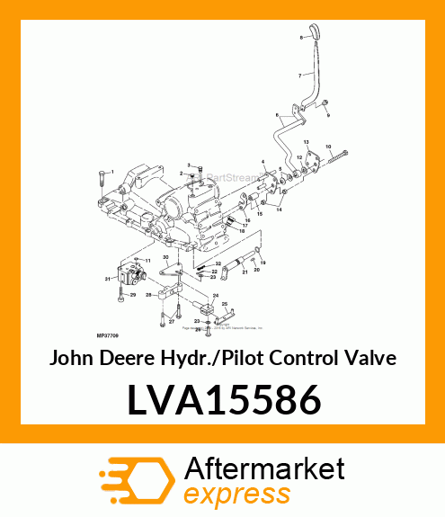 ROCKSHAFT CONTOL VALVE, HEMA LVA15586