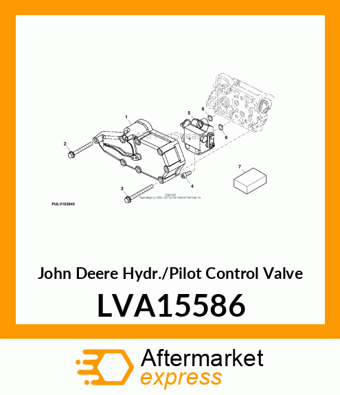 ROCKSHAFT CONTOL VALVE, HEMA LVA15586