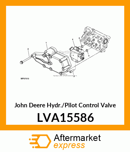 ROCKSHAFT CONTOL VALVE, HEMA LVA15586