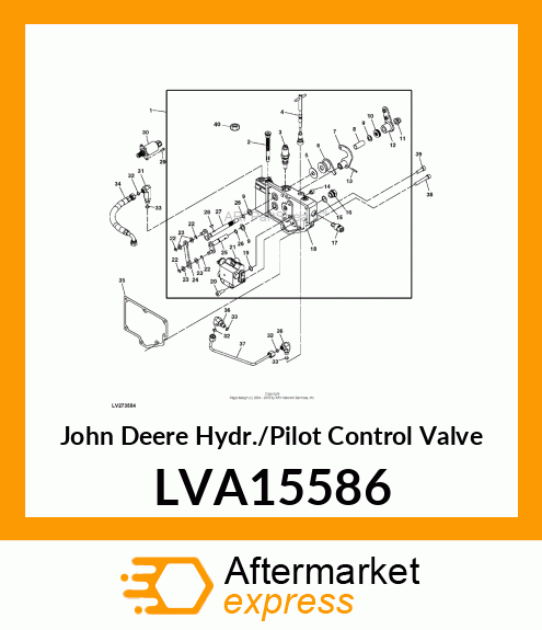 ROCKSHAFT CONTOL VALVE, HEMA LVA15586