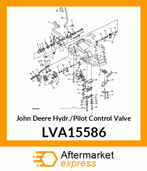 ROCKSHAFT CONTOL VALVE, HEMA LVA15586