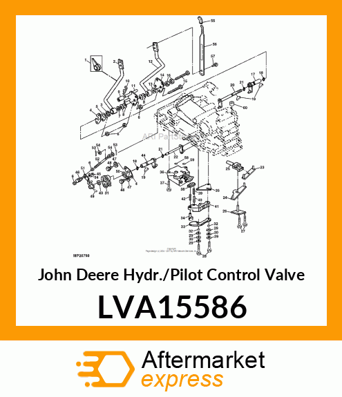 ROCKSHAFT CONTOL VALVE, HEMA LVA15586