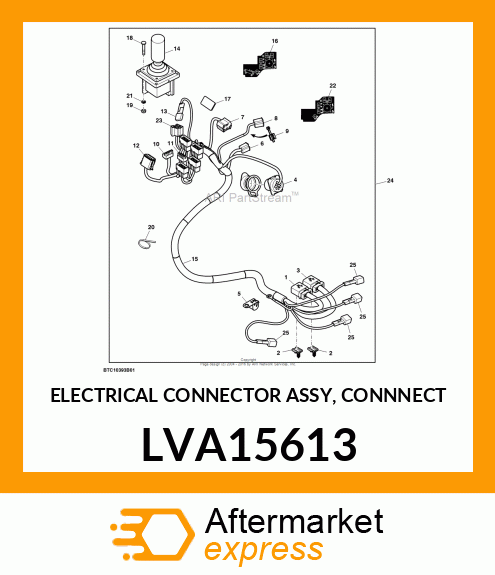 ELECTRICAL CONNECTOR ASSY, CONNNECT LVA15613