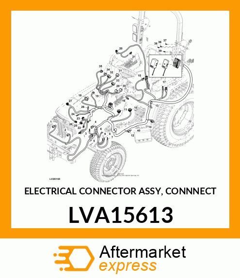 ELECTRICAL CONNECTOR ASSY, CONNNECT LVA15613