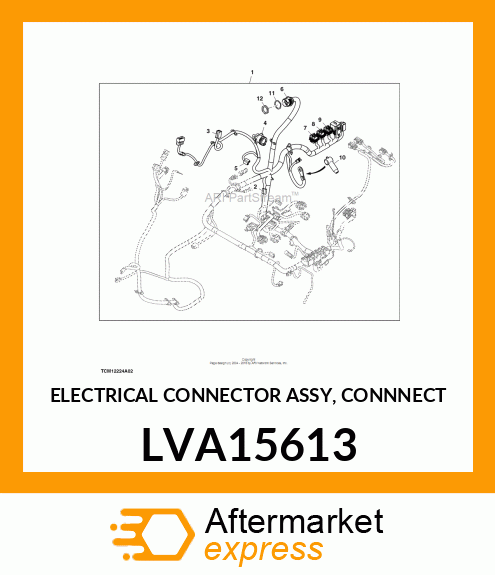 ELECTRICAL CONNECTOR ASSY, CONNNECT LVA15613