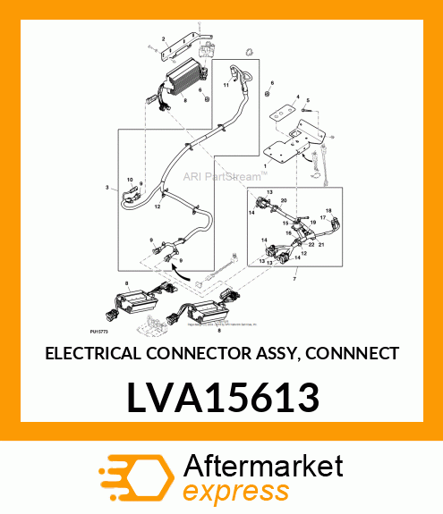 ELECTRICAL CONNECTOR ASSY, CONNNECT LVA15613