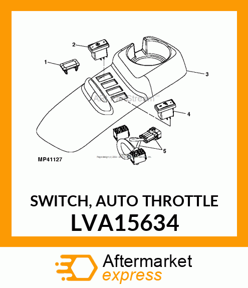 SWITCH, AUTO THROTTLE LVA15634