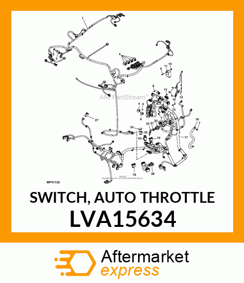 SWITCH, AUTO THROTTLE LVA15634