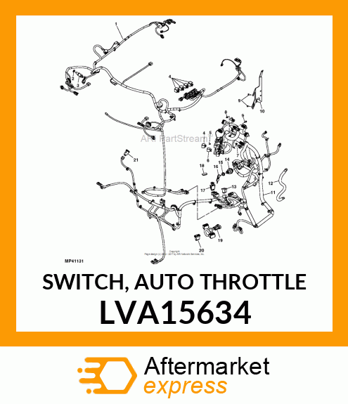 SWITCH, AUTO THROTTLE LVA15634