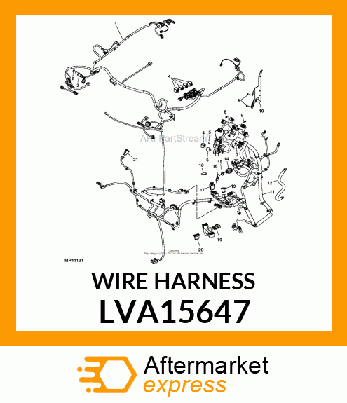 HARNESS, WIRING STD CRUISE 45/4720 LVA15647