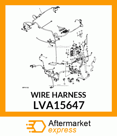 HARNESS, WIRING STD CRUISE 45/4720 LVA15647