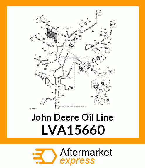 ASSEMBLY, LINE PUMP TO MANIFOLD LVA15660