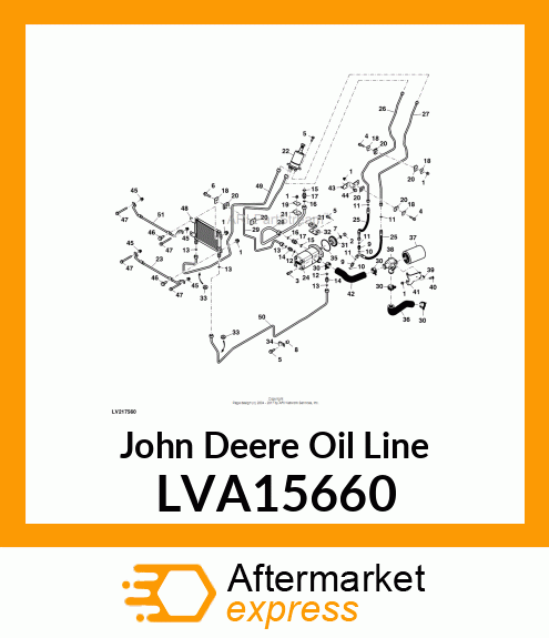 ASSEMBLY, LINE PUMP TO MANIFOLD LVA15660