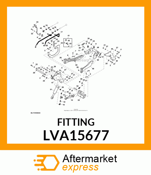 FITTING, UNION, 1/2"BSP LVA15677