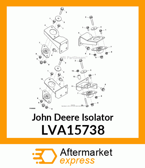 ISOLATOR, ENGINE LVA15738