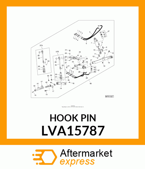 UPPER LINK ASSEMBLY LVA15787