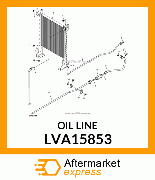 OIL LINE LVA15853