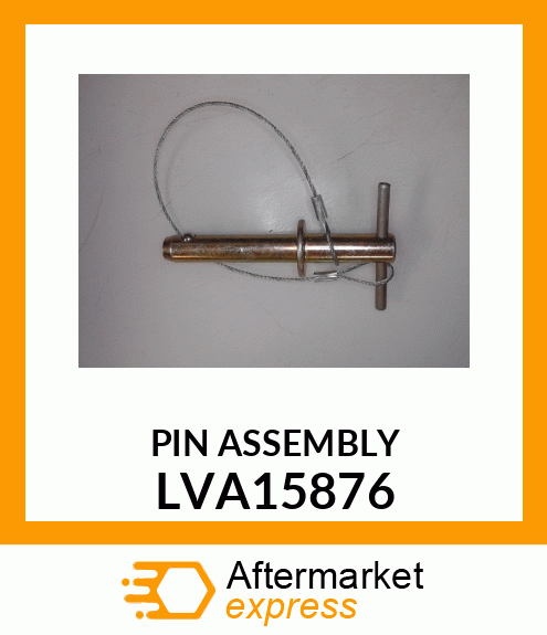 QUICK LOCK PIN WITH DETAIN BALLamp;LAN LVA15876