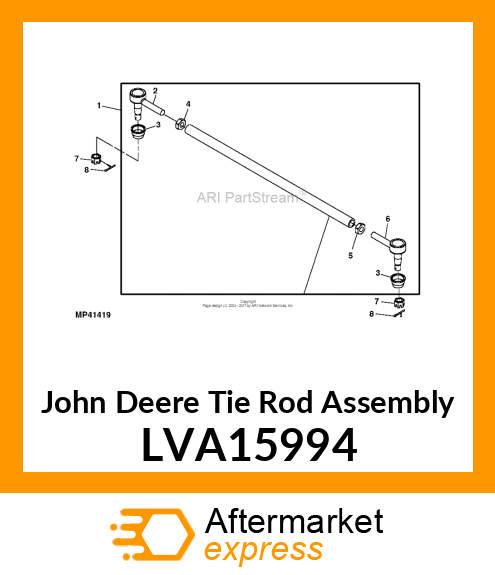 TIE ROD LVA15994