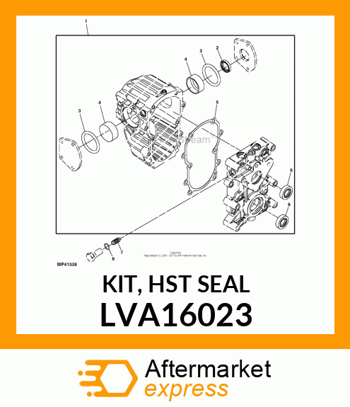 KIT, HST SEAL LVA16023