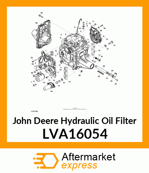 HYDRAULIC FILTER LVA16054