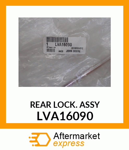 LATCH, LATCH, REAR DRAFT (PLATED) LVA16090