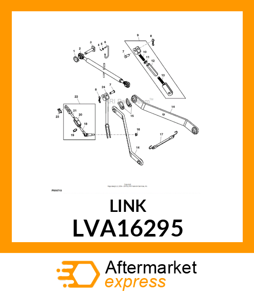 LIFT LINK, FIXED LVA16295