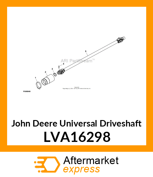 UNIVERSAL DRIVESHAFT, 1023/26 MFWD LVA16298