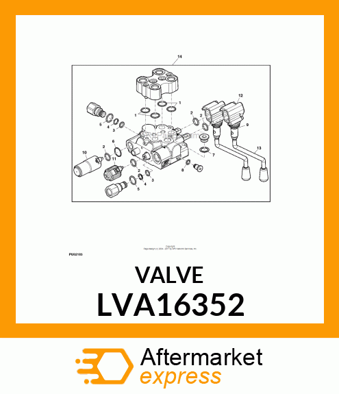 VALVE, 2 SPOOL SCV LVA16352