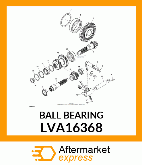 BALL BEARING LVA16368