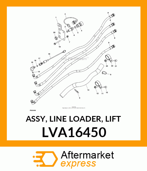 ASSY, LINE LOADER, LIFT LVA16450