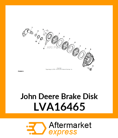 BRAKE DISC LVA16465