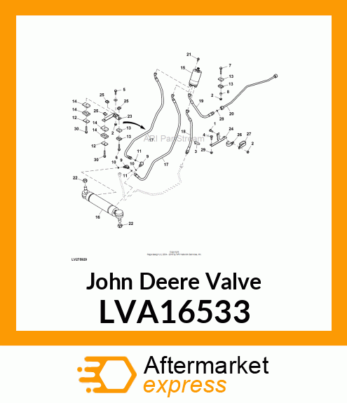 VALVE, STEERING UNIT OSPM 63 ON LVA16533