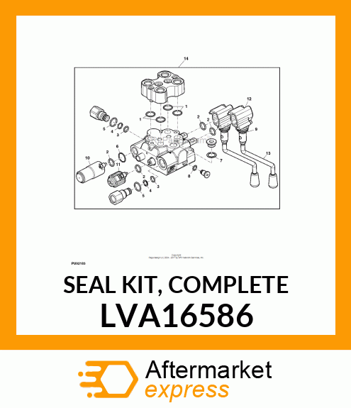 SEAL KIT, COMPLETE LVA16586