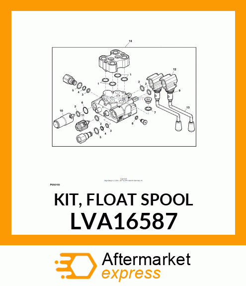 KIT, FLOAT SPOOL LVA16587