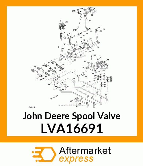 VALVE, DUAL SCV W/ RELIEF,MONOBLOCK LVA16691