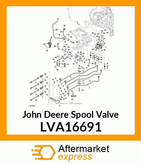 VALVE, DUAL SCV W/ RELIEF,MONOBLOCK LVA16691