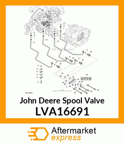 VALVE, DUAL SCV W/ RELIEF,MONOBLOCK LVA16691