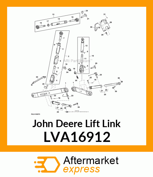 LIFT LINK, LH, 4M/4R LVA16912