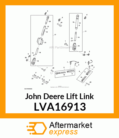 LIFT LINK, RH, 4M/4R LVA16913