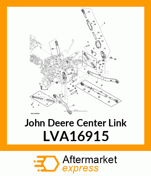 CENTER LINK, UPPER LVA16915