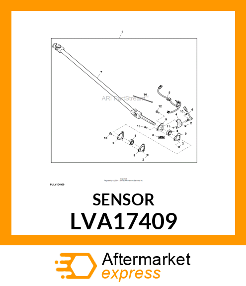 SENSOR, SENSOR, HALLEFFECTOMNIDIRE LVA17409