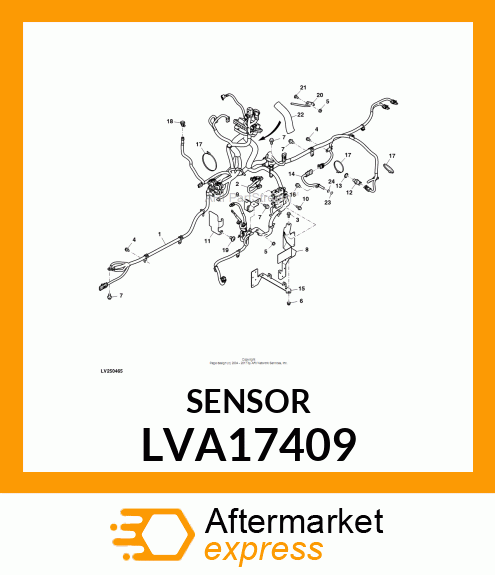 SENSOR, SENSOR, HALLEFFECTOMNIDIRE LVA17409