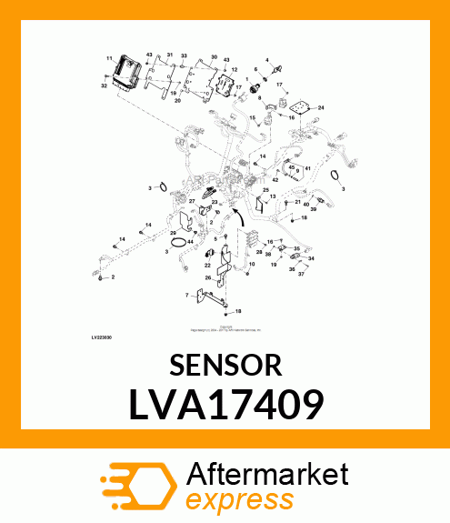 SENSOR, SENSOR, HALLEFFECTOMNIDIRE LVA17409